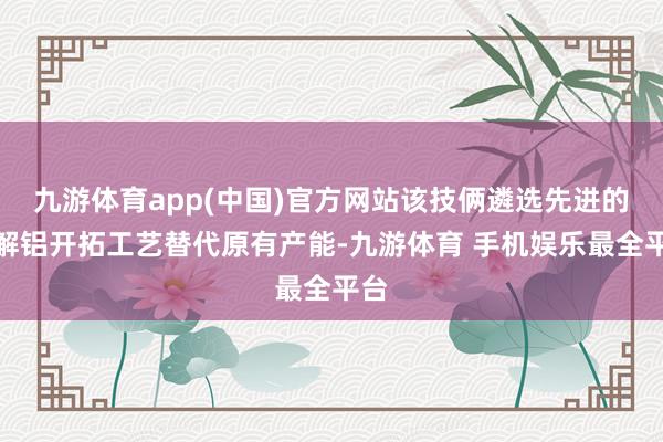 九游体育app(中国)官方网站该技俩遴选先进的电解铝开拓工艺替代原有产能-九游体育 手机娱乐最全平台